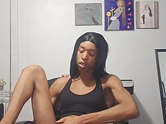 Late Night Dildo Wank Sesh