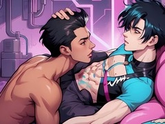 Sensual M4M roleplay with verbal dirty talk and intense oral pleasure by Ken Fluffer