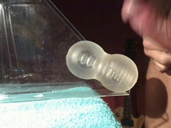 Daddy's Fleshlight Gets Filled with a Huge Load