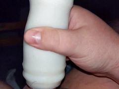 Dripping my own cum on my dick