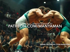 AI Wrestlers Suck and Fuck In The Arena by ManyAMan1u