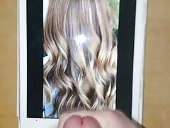 Cum on Heather's Gorgeous Hair