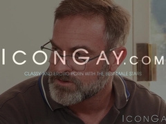 Tattooed Danny Gunn wants his ass and mouth to get fucked by a mature hottie