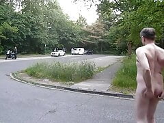 Public break with big dick
