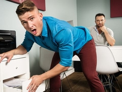 Jake Porter and Colby Tucker fucking at the office