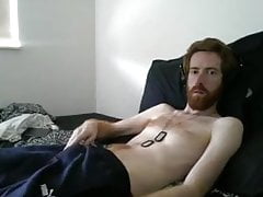 Bearded Aussie Ginger Otter Gooner Poppers Up for a Nut