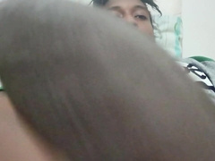 Massive black dock Large man-meat