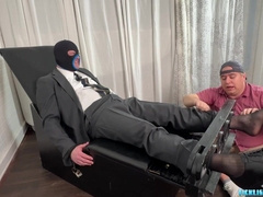 Bear Matt Enjoys His Ticklish Session With Sub John Spencer