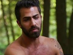 Muscle son anal sex with cumshot