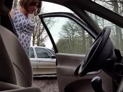 Outdoor Crossdresser Shag