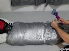mummified doggo gets ruined orgasm