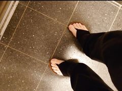 Barefoot to the garbage dump