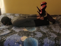 Selfbondage Hogcuffed Vibed N Orgasm Denied