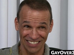 GayOver30.com - Rodney Steele gives Damon Andros the best rim job he has ever had