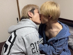 Japanese Blond Twinks Bareback Fuck Facial