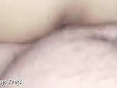 Man Milk as a grease for dad`s mate drilling me firm no condom and jizm inwards my caboose too