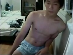 Korean man Jacks Off at Gay Male Tube