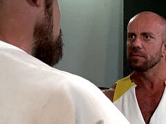 Mature guys porks at work