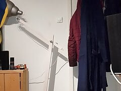 Sexy skinny guy loves to show off ass and cock naked