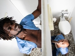 Devin Trez and Kirk Cummings in a glory hole video