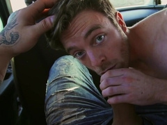 Car POV with a TRUE bareback cowgirl fucking