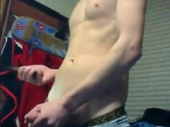College Boy Jacks Off In Dorm