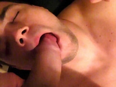 Fine amateur dude likes being taped with a big dick in his ass