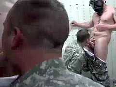 Army fellows showering and video of nude doing gang gay sex first time