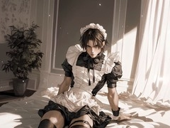 ASMR - Transforming your naughty boy into an eager maid for some man-on-man fun - Male for male roleplay