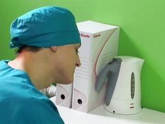 Intense anal sex in a horny doctor's office