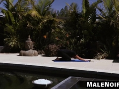 MaleNoir.com - Danny Gunn's individual culo-spreading sesh with Timmarrie