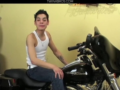 Brody Frost Rides a Hog