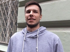 Czech hottie with a tramp stamp taking fat dick