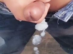 MASSIVE CUM IN THE OFFICE