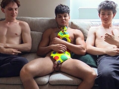Czech foursome with handsome twinks bottoming in POV