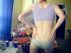 Amateur femboy, gay sissy, lad