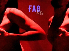 Sneaker fag tits spit pig