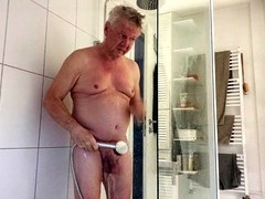 Naked Chubby Grandpa Wim