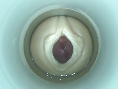Blowing my load by cum cam man