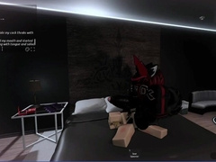 Inseminating a femboy pharaoh in Roblox Studio