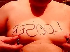 That nipple clips really hurts