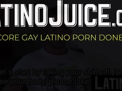 LatinoJuice.com - Bearded gay Milo fucks El Kevshos bouncy ass for some extra cash