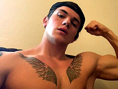 super-fucking-hot boy wakes up way too super-naughty