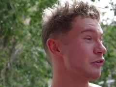 Rhyheim Shabazz takes on Dean in a hardcore interracial creampie session