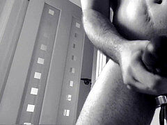 Flopping dick and playing with plow chick