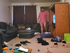 Diapered at my GF place
