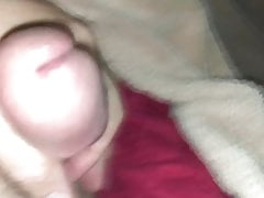 Early morning jack and cum