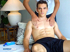 spectacular harmless neighbour made a gay porno in spite of him.