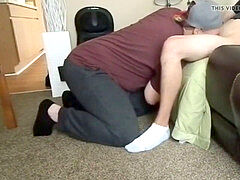 milky Thug FaceFuck Feeds tart cum