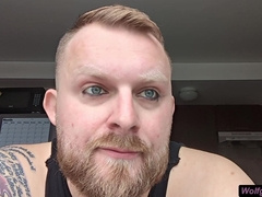 POINT OF VIEW: View into your gay-for-pay roomie's eyes as he tears up you